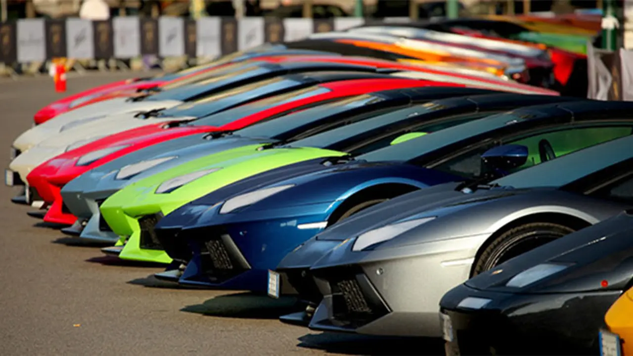 20 Lamborghini Siap Konvoi untuk Raffi Ahmad- Nagita Slavina