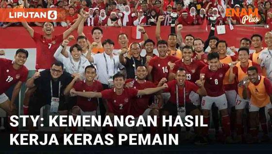 VIDEO: Shin Tae-yong: Kemenangan Hasil Kerja Keras Pemain