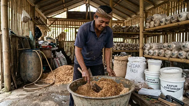 Cara Membuat Baglog Jamur Tiram Sendiri