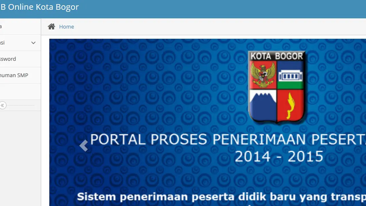 PPDB Online Bogor
