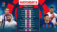 Jadwal dan Live Streaming Liga Spanyol Matchday 6 di Vidio, 17-19 September 2022. (Sumber : dok. vidio.com)