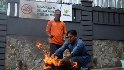 Baznas Tingkatkan Kesiapsiagaan Kebakaran Tim RSB Indonesia Melalui Pelatihan Mitigasi