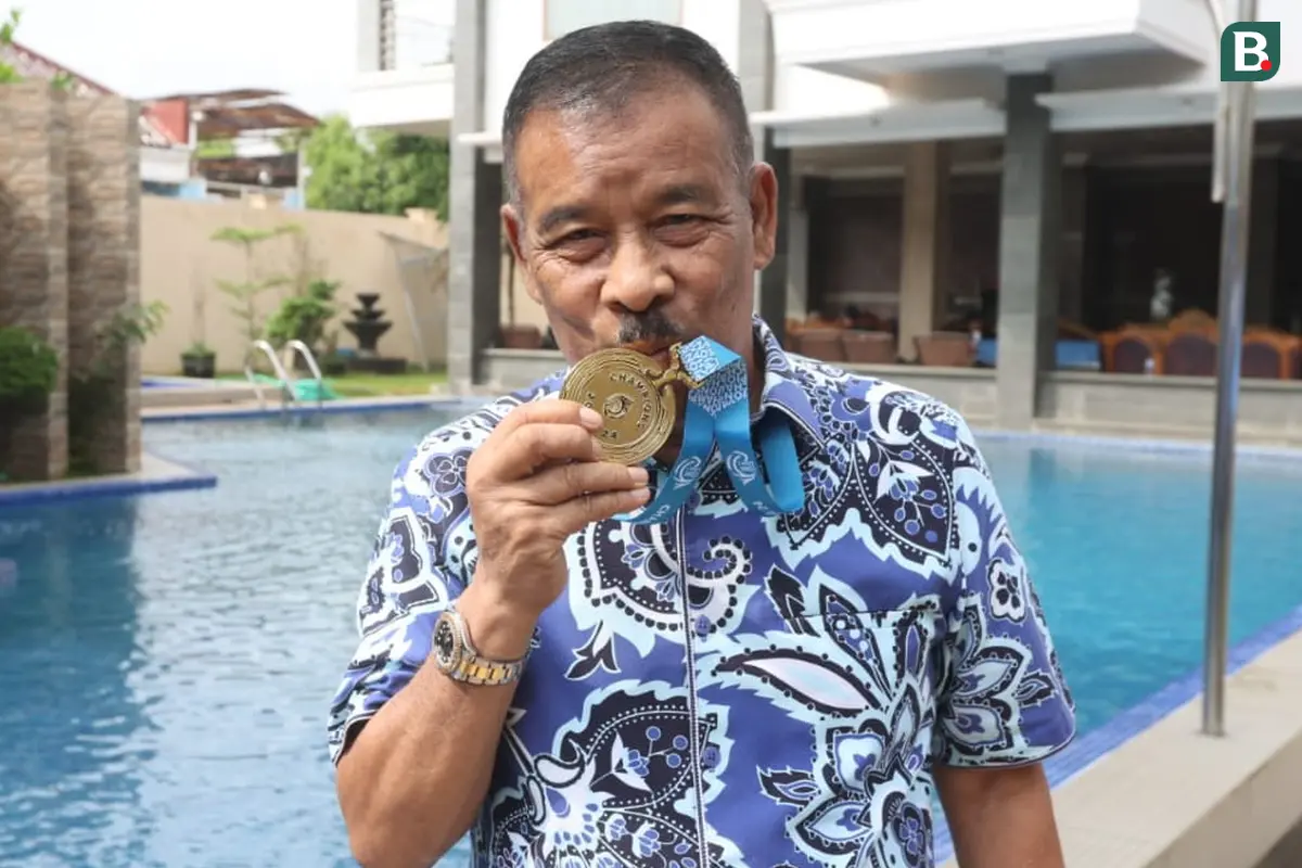 Manajer sekaligus Komisaris PT Persib Bandung Bermartabat (PBB), Umuh Muchtar.