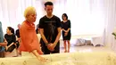 Suasana di Rumah Duka Heaven, Rumah Sakit Dharmais, Jakarta Barat, Minggu (6/3).  (Deki Prayoga/Bintang.com)