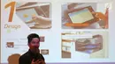Enterprise Document Solutions (EDS) Product Manager PT Astra Graphia Tbk, Roma Romansyah memberikan penjelasan pada peluncuran mesin multifungsi Fuji Xerox ApeosPort/DocuCentre-VII Series di Jakarta, (28/3). Mesin tersebut memiliki kecepatan hingga 70 ppm (page per minute). (Liputan6.com/HO/Dede)