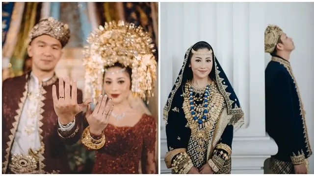 6 Potret Nikita Willy dan Winona Willy Saling Dampingi di Rangkaian Pernikahan