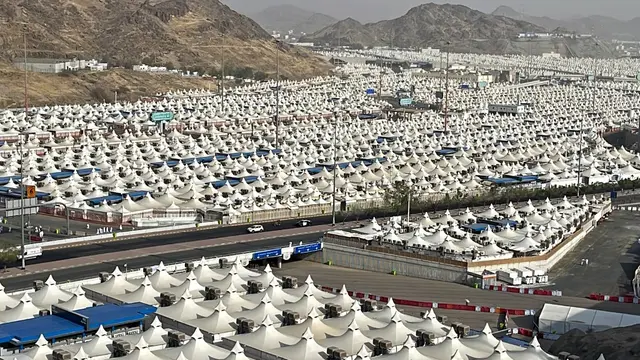 Tenda Jemaah Haji di Mina