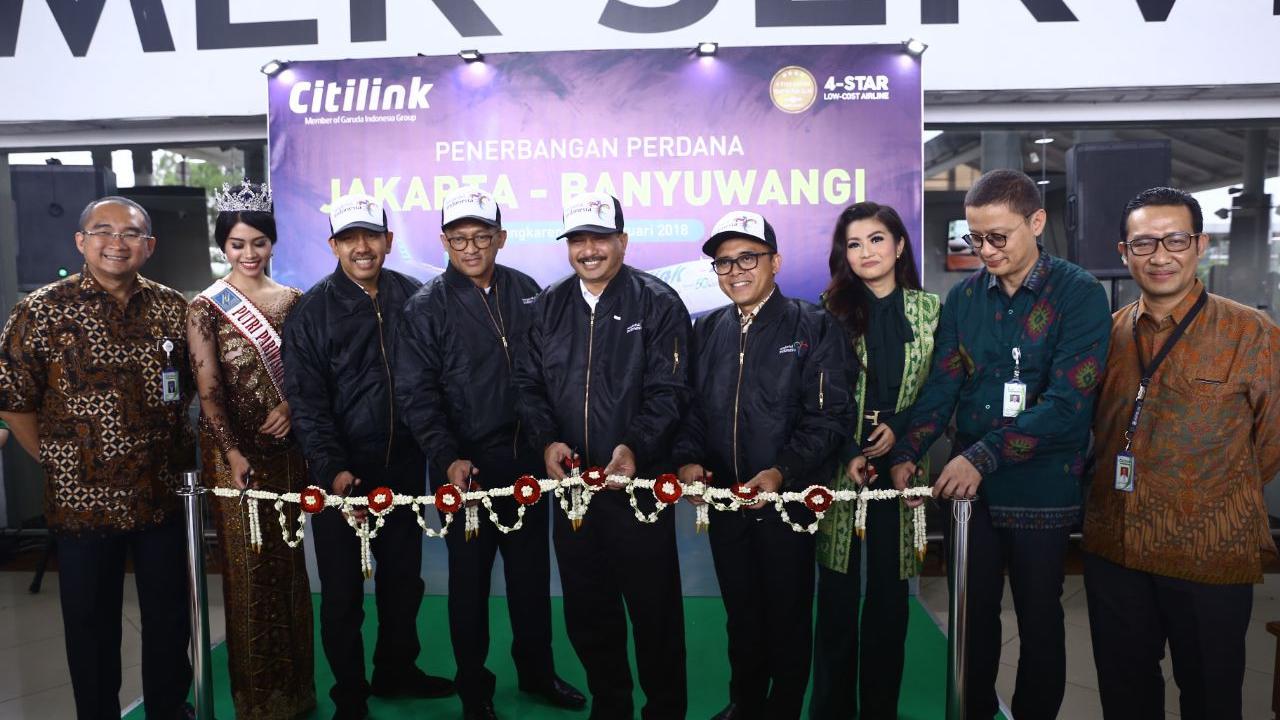 Rute Baru Citilink Jakarta - Banyuwangi