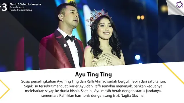 [Bintang] Nasib 5 Seleb Indonesia Pasca Disebut Perebut Suami Orang