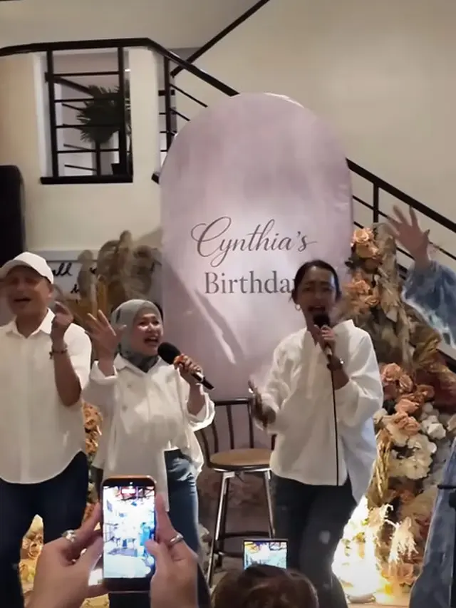 Dekorasi Acara Ultah Cynthia Lamusu ke-48 (Foto: Instagram @cynthia_lamusu)