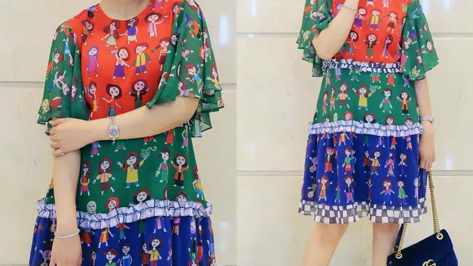 [Bintang] Warna-Warni 5 Gaya OOTD Nindy Ayunda yang Super Hits