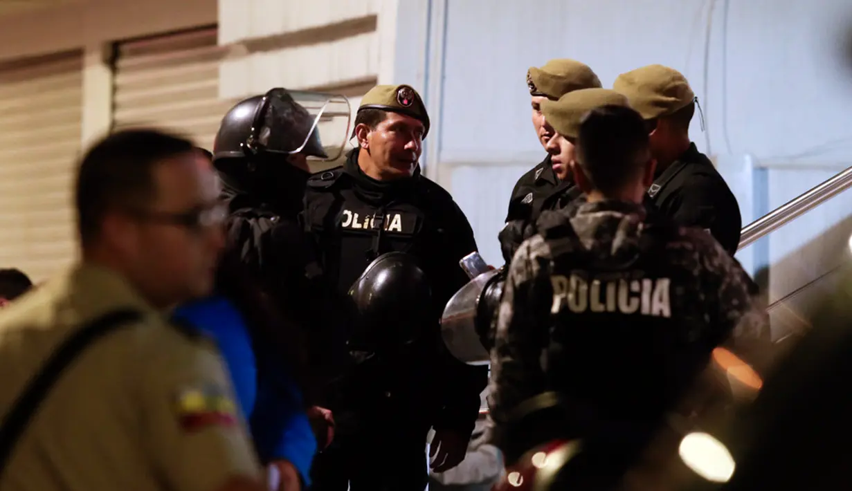 Sebelumnya, calon Wali Kota Puerto Lopez Omar Menendez dan Wali Kota Manta Agustin Intriago juga tewas dibunuh masing-masing pada Februari dan Juli 2023. (AP Photo/Juan Diego Montenegro)