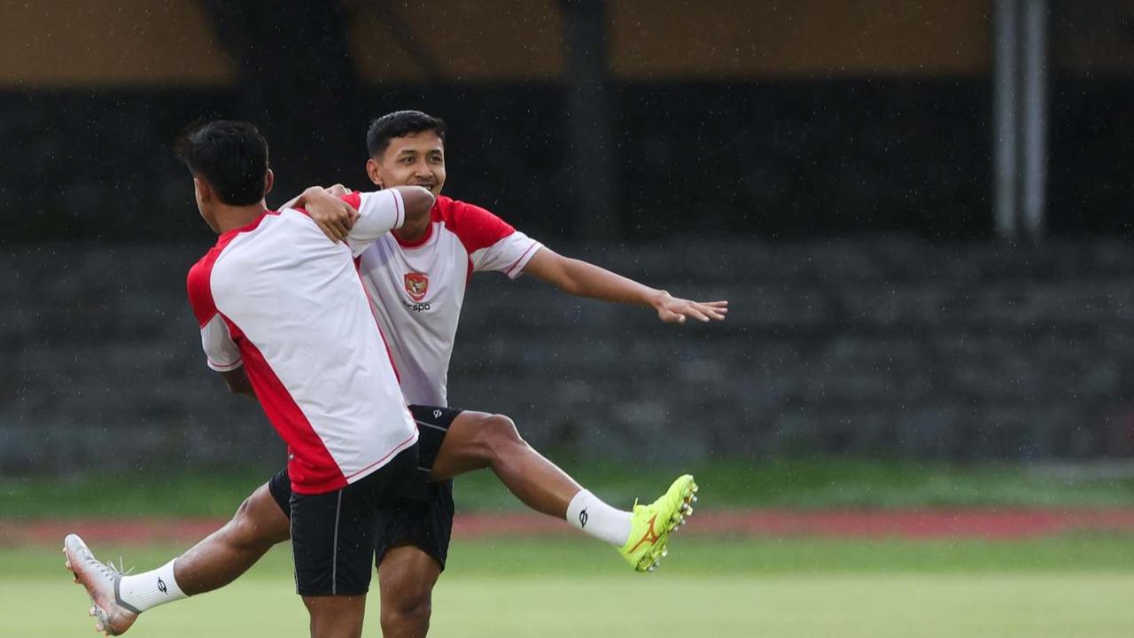 Timnas Indonesia latihan jelang lawan Filipina di Piala AFF 2024