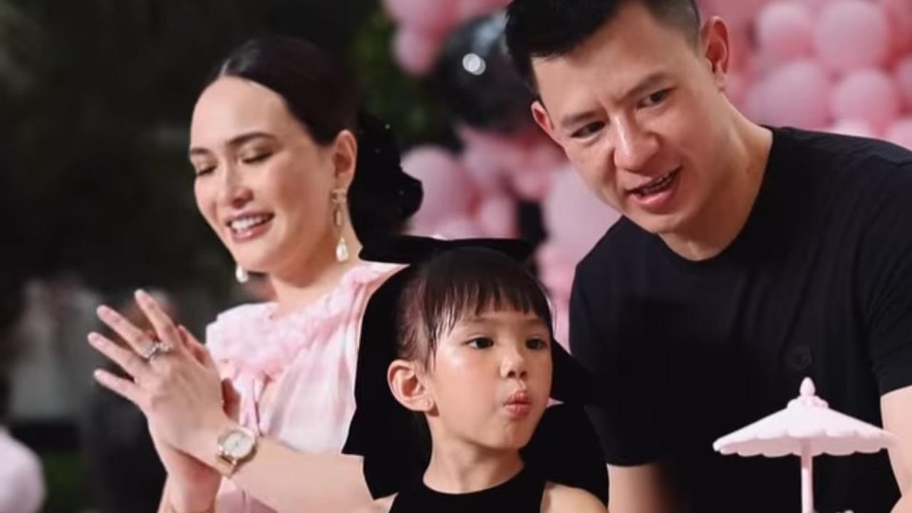 Momen Haru! Shandy Aulia dan Mantan Suami Rayakan Ulang Tahun Claire yang Ke-5