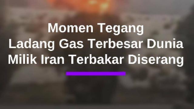 Serangan udara telah menghancurkan ladang gas bumi terbesar dunia di Iran.Iran mengutuk serangan ini di mana Presiden Masoud Pezeshkian memperingatkan konsekuensinya pada dunia. Israel menolak klaim mereka yang menyerang ladang gas tersebut. Sementara Presiden Donald Trump mengingatkan bahwa Isra...