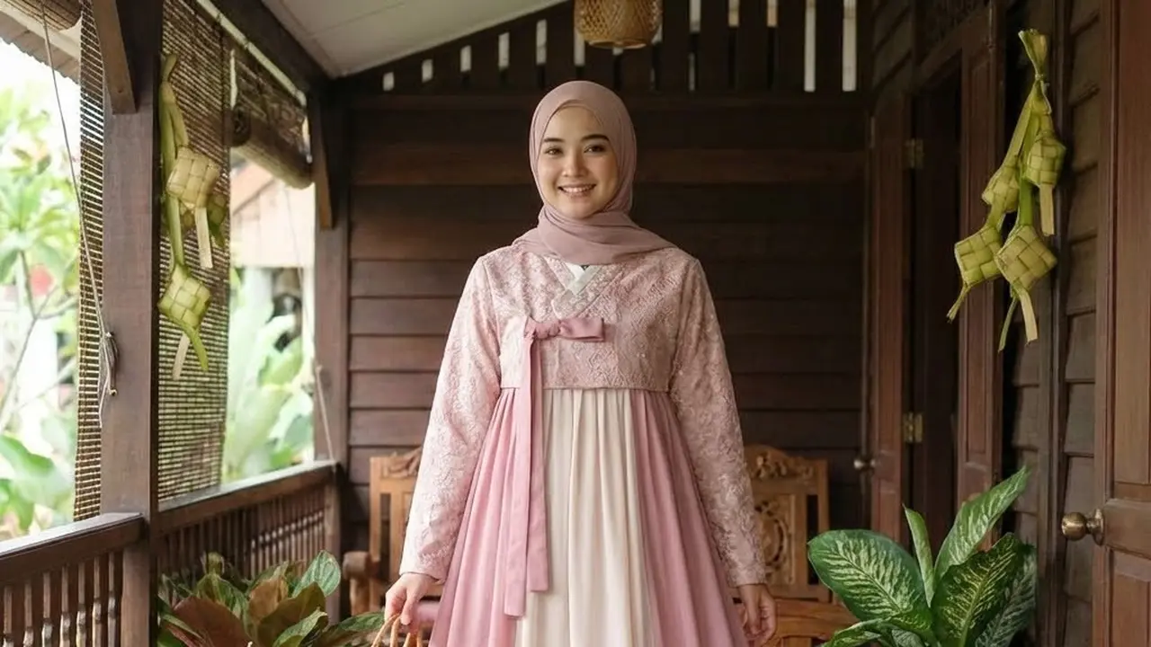 Hanbok Gamis Terusan (One-Piece)