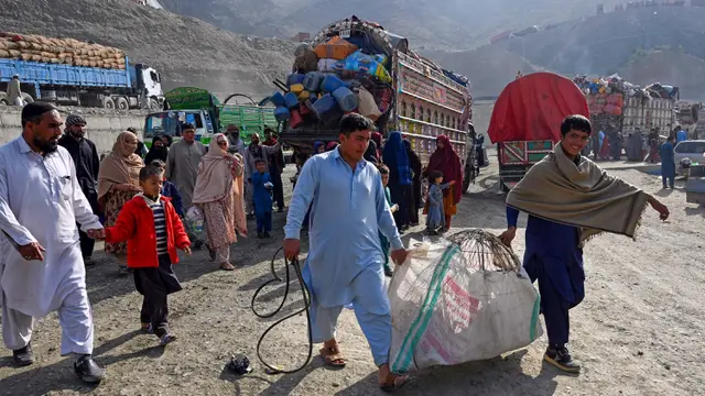 Pengungsi Afghanistan Dipaksa Tinggalkan Pakistan