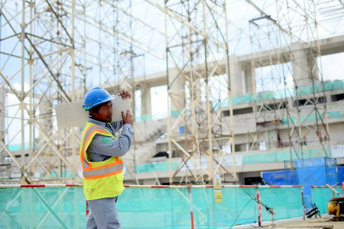 Proyek PT Waskita Karya (Persero) Tbk, Arena Aquatic Papua untuk persiapan Pekan Olahraga Nasional (PON) 2020.