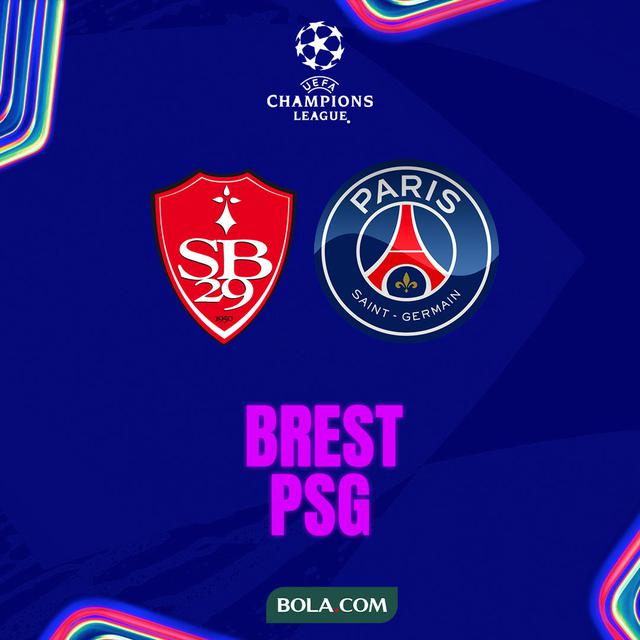 Liga Champions - Brest Vs PSG