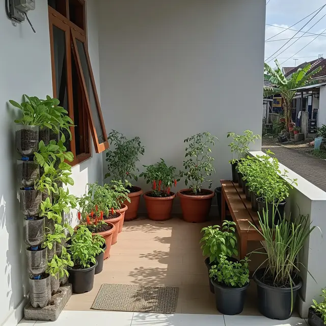 9 Teras Rumah Kampung Jadi Kebun Mandiri Pangan, Wujudkan Ketahanan Keluarga