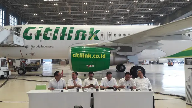 Konferensi Pers Garuda Indonesia. Liputan6.com/Bawono Yadika