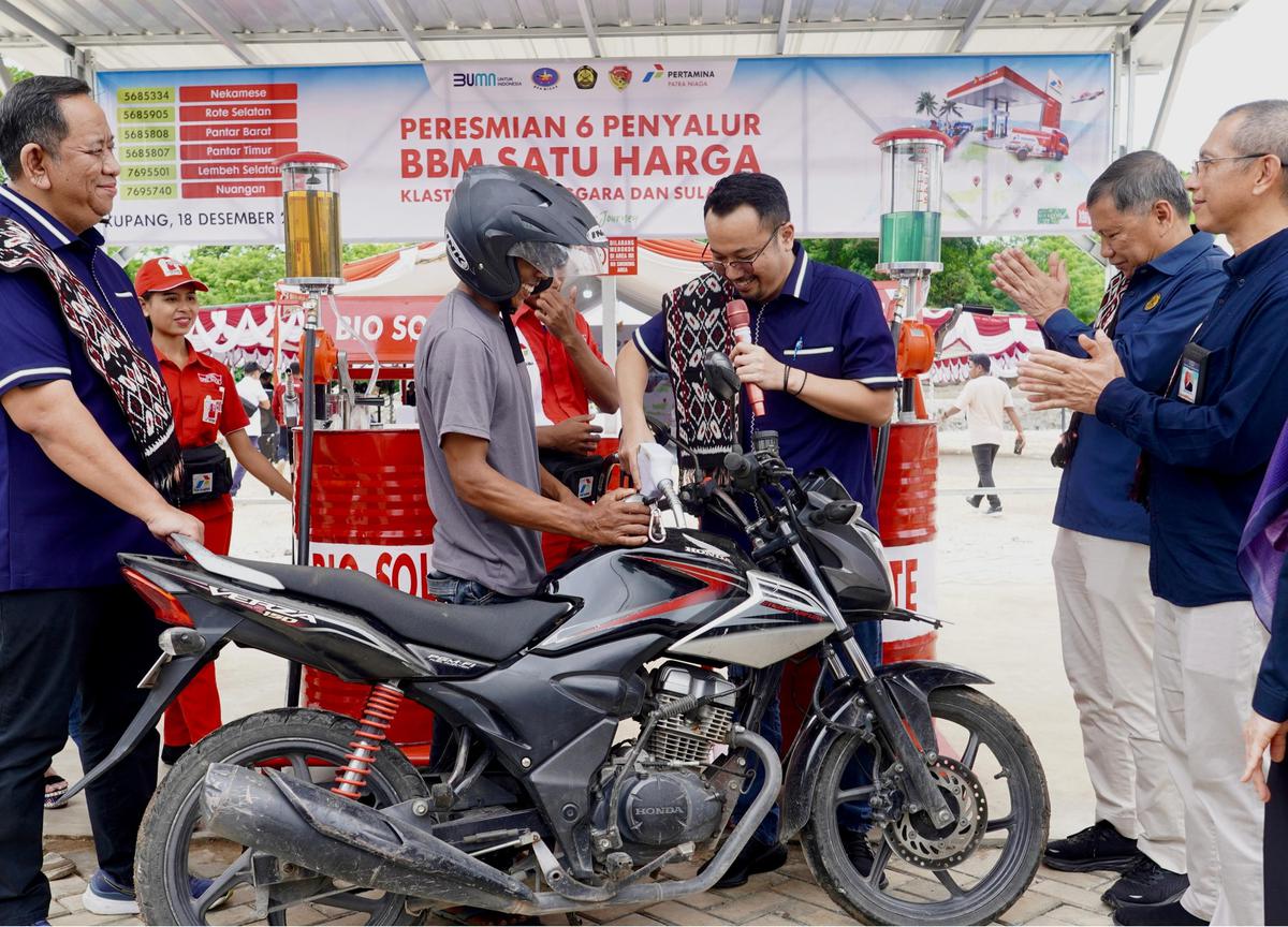 Pertamina membuka 31 titik baru BBM Satu Harga