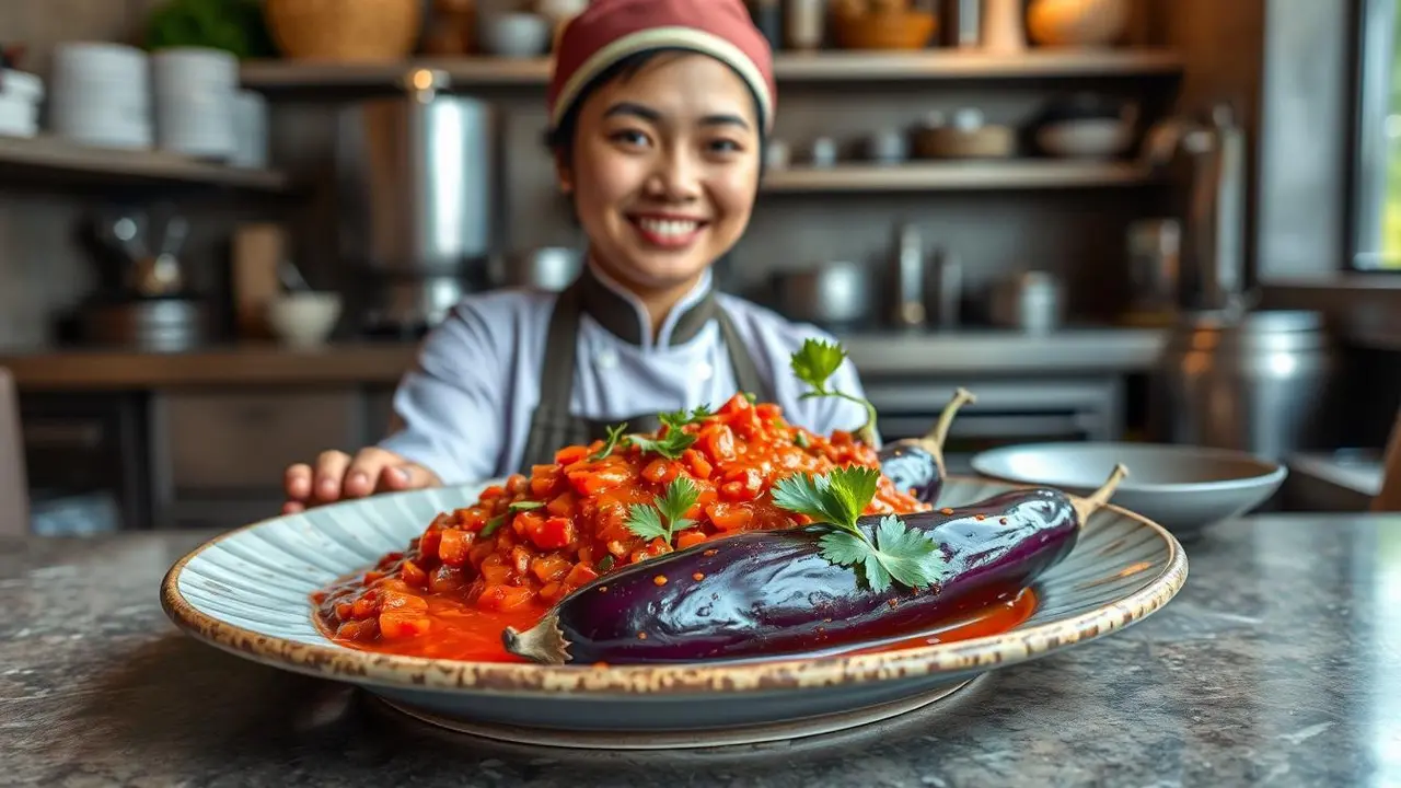 Cara Memasak Terong Balado