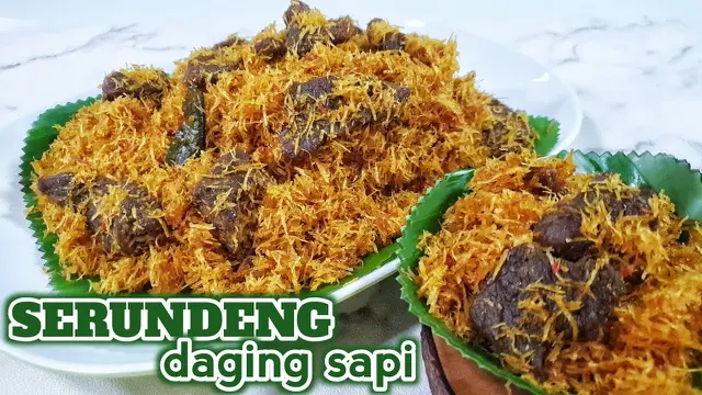 Dendeng Serundeng Manis Gurih Klasik