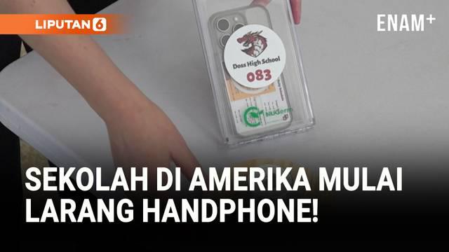 Hingga kini, 33 negara bagian AS telah mengesahkan aturan pembatasan penggunaan ponsel di sekolah, termasuk larangan penuh sepanjang hari di 18 negara bagian dan Distrik Columbia.