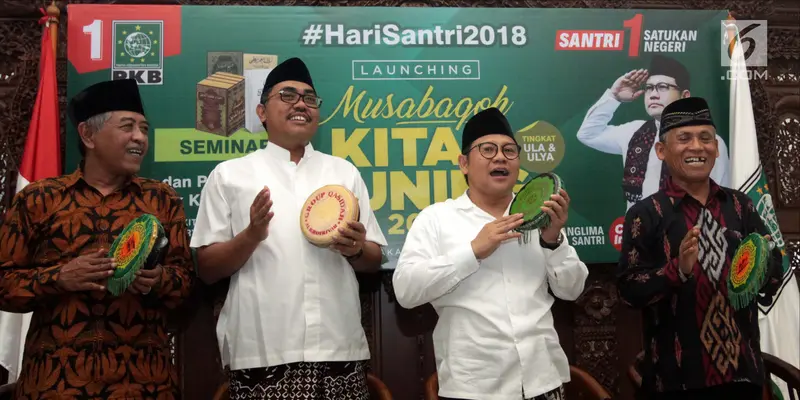 Sambut Hari Santri Nasional 2018, PKB Luncurkan Musabaqoh Kitab Kuning