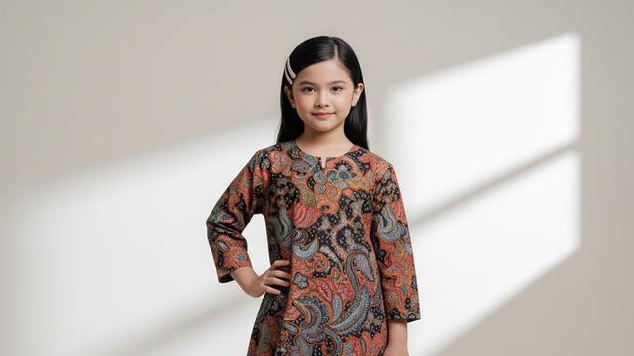 8 Model Atasan Batik Anak Perempuan yang Stylih, Manis untuk Acara Formal Keluarga