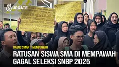 Ratusan siswa SMAN 1 Mempawah, Kalimantan Barat (Kalbar) menggelar aksi demo di lingkungan sekolah usai terancam tidak bisa ikut tes Seleksi Nasional Berdasarkan Prestasi (SNBP) 2025. Aksi tersebut menuntut pihak sekolah bertanggung jawab atas dugaan...