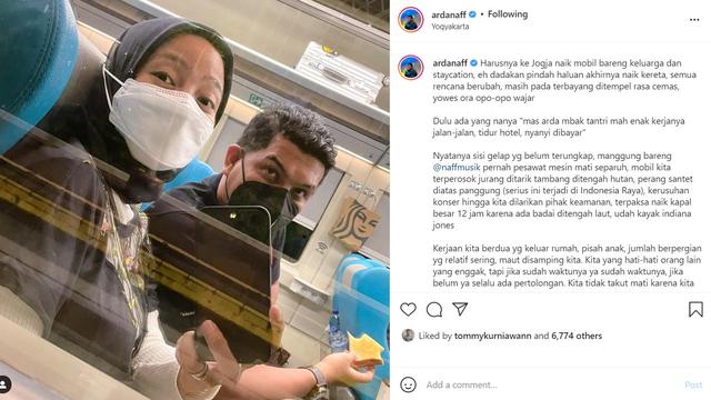 Tantri Kotak - Arda Naff (Foto: Instagram/@ardanaff)
