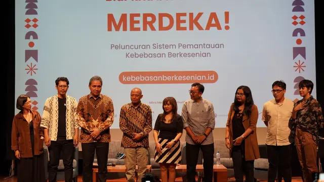 Peluncuran Sistem Pemantauan Kebebasan Berkesenian. (ist)