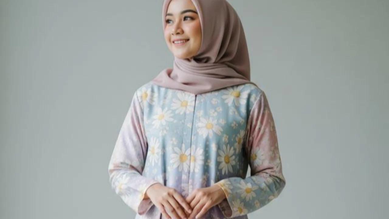 Rekomendasi 8 Model Gamis Batik Motif Bunga Pastel untuk Tren Busana Muslimah 2026