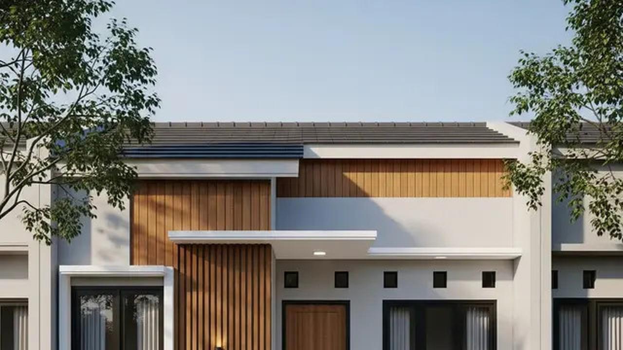 9 Desain Rumah Sederhana 1 Lantai di Lahan Terbatas Budget 100 Juta, Hunian Nyaman