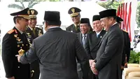 Momen Hangat Prabowo, Kapolri, dan Panglima TNI di Upacara Praspa 2026