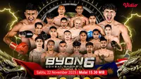 Byon Combat Showbiz Vol. 6: Indonesia vs Malaysia II kembali digelar, menghadirkan dendam petarung Malaysia di Senayan, Jakarta. Siapa bakal menang? (Foto: Dok. Istimewa)