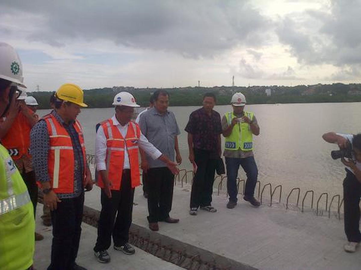 Dahlan periksa persiapan proyek tol Benoa-Nusa Dua Bali