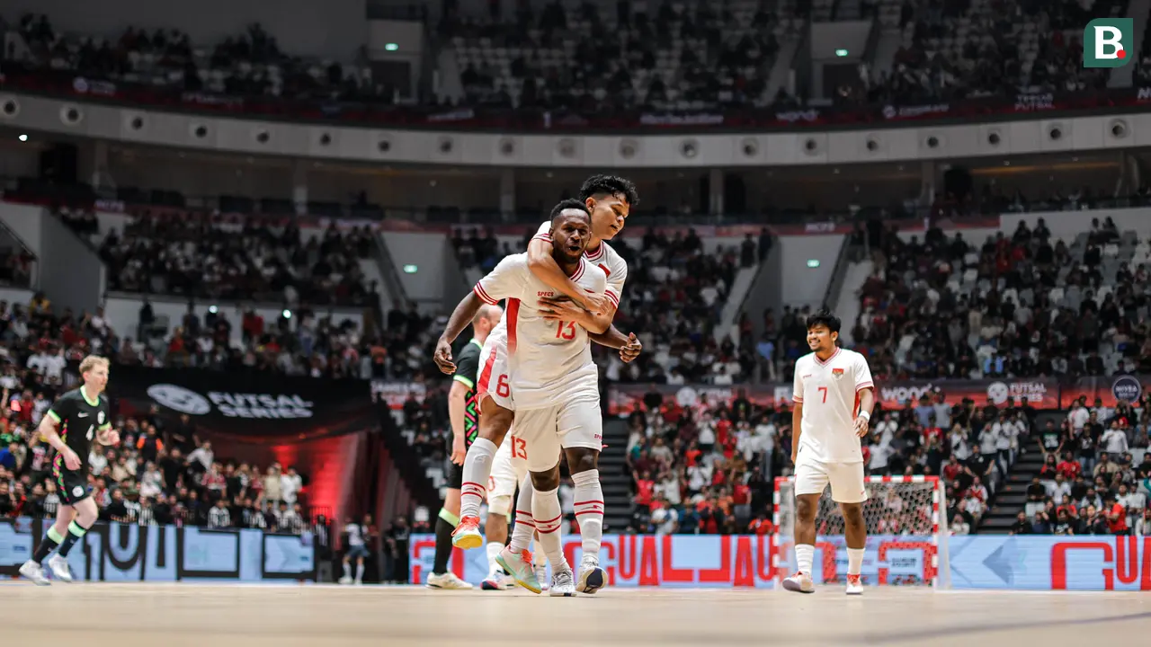 Foto: Timnas Futsal Indonesia Tumbangkan Australia dalam Laga Bersejarah di Indonesia Arena
