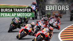 Berita video The Editors yang akan membahas tentang perpindahan para pebalap MotoGP ke tim baru.