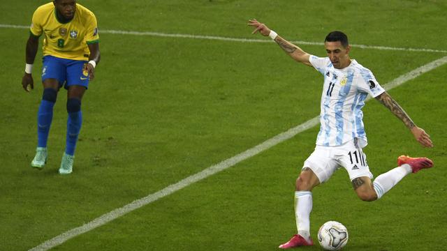 Foto Copa America: Argentina Rebut Trofi Copa America 2021 setelah Tumbangkan Juara Bertahan Brasil