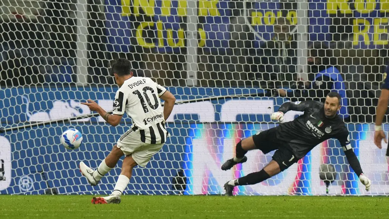 FOTO: Paulo Dybala Gagalkan Kemenangan Inter Milan atas Juventus
