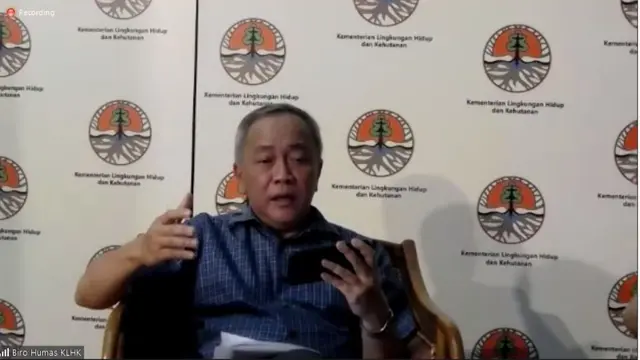 Direktur Jenderal Konservasi Sumber Daya Alam dan Ekosistem Kementerian Lingkungan Hidup dan Kehutanan (KLHK) Wiratno