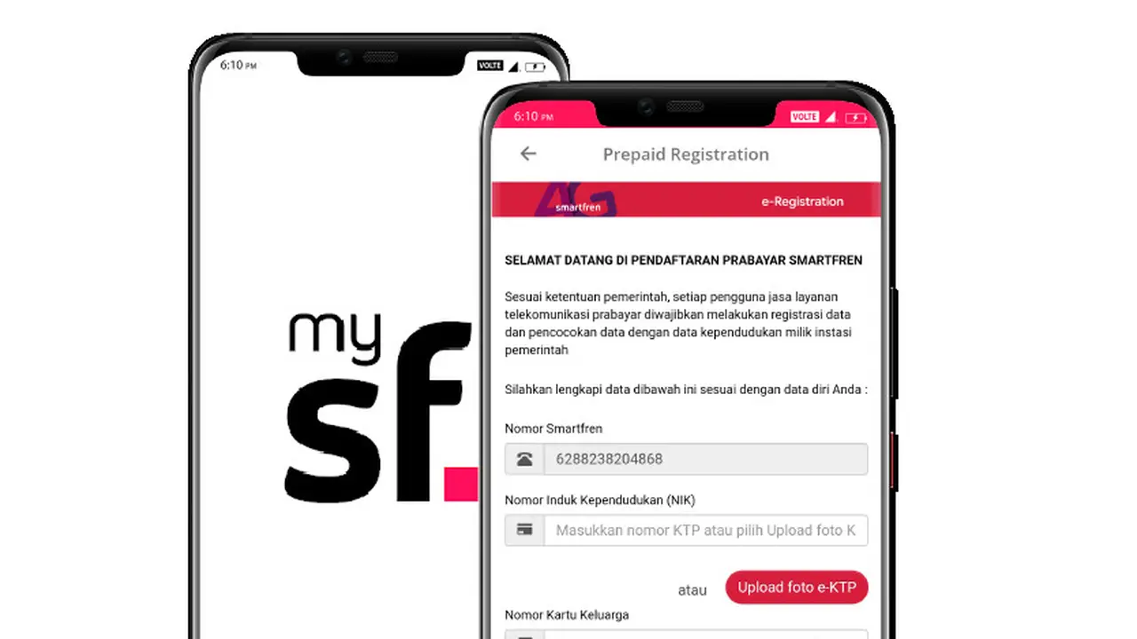 Registrasi Kartu Smartftren