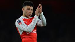 1. Alex Oxlade-Chamberlain, gelandang serang ini diprediksi akan meninggalkan Arsenal guna bergabung dengan Manchester City atau Chelsea. (AFP/Glyn Kirk) 