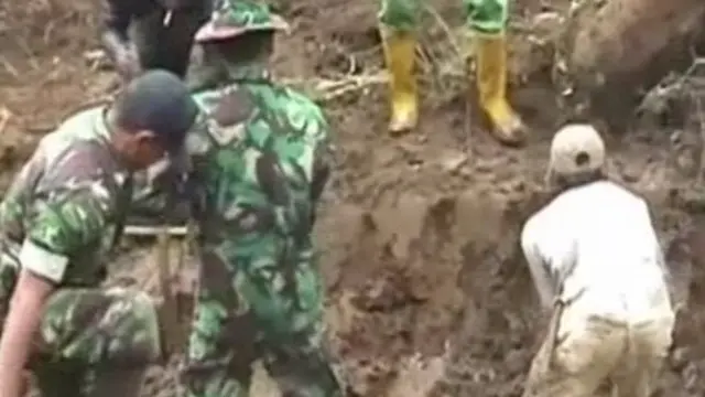 Samarang-Garut Diterjang Longsor 3 Petani Tewas