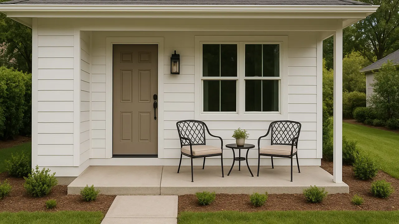 Desain Rumah dengan Ruang Tamu di Luar Minimalis