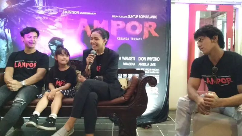 Saat Pemeran Lampor Pertama Kali Main Film Horor