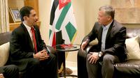Kepala BNPT Suhardi Alius bertemu dengan Raja Yordania Abdullah II pada Sabtu 4 November 2017 di Amman (sumber: BNPT)
